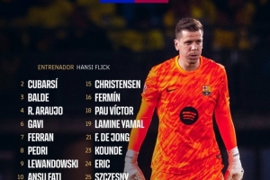 球天下体育官网-巴萨对贝蒂斯大名单：莱万领衔，克里斯滕森回归&amp;伊尼戈缺席