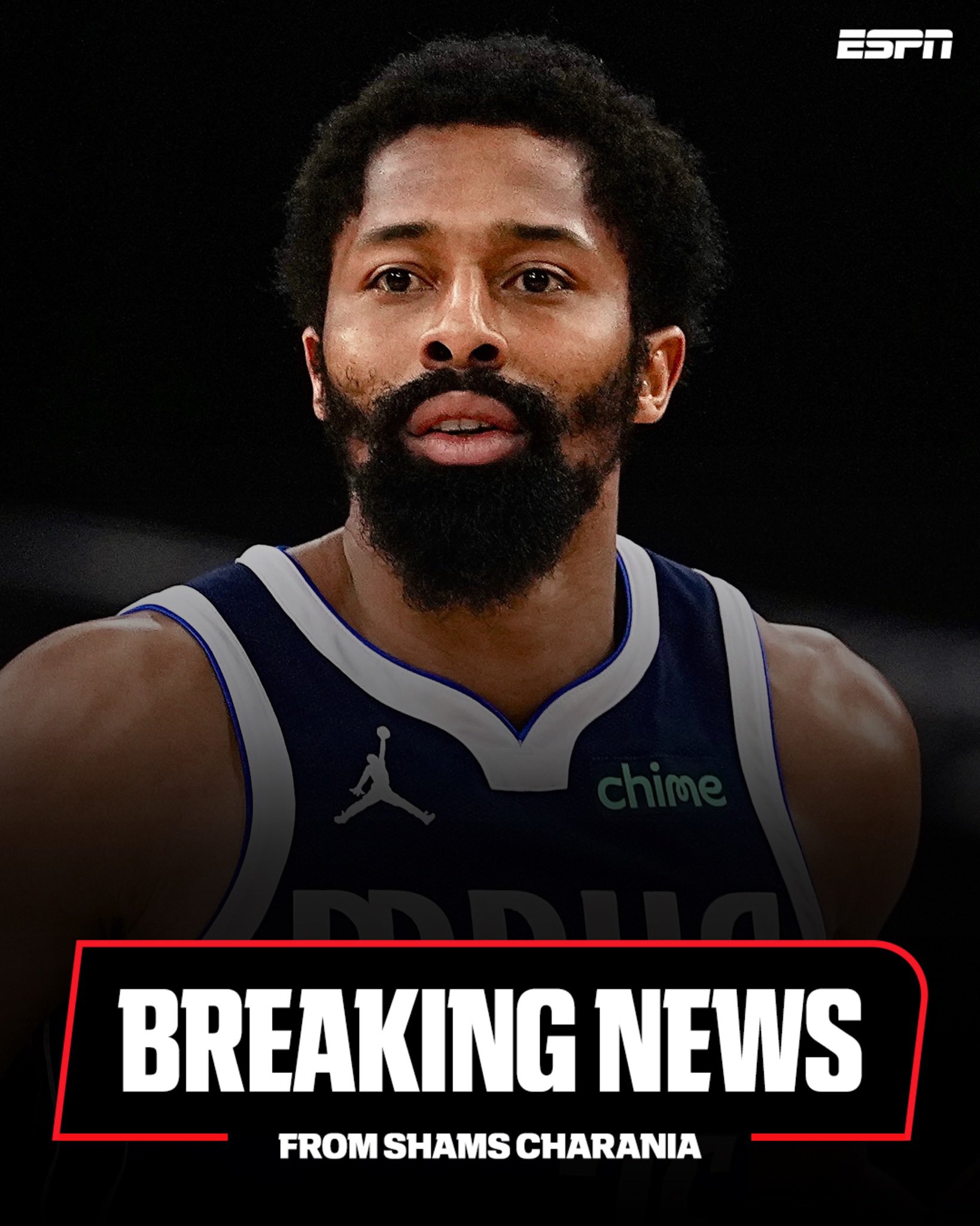 Shams：自由球员丁威迪一年合同签约黄蜂