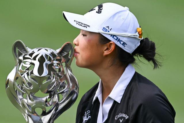 球天下体育APP下载-5场LPGA比赛3个冠军 殷若宁比上赛季“又进步了”