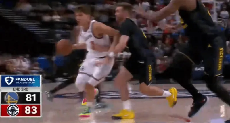 球天下体育-快船三节83-81领先勇士，加兰17投6中得到15分&amp;amp;库里22分