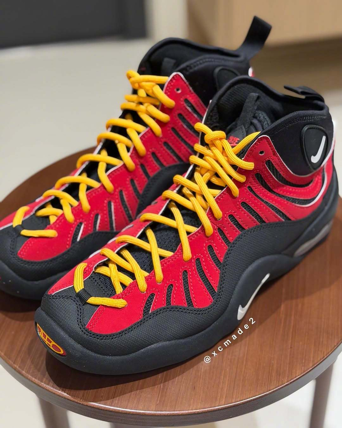 球天下体育直播-2026 Nike Air Bakin热火款实物曝光，哈达威等多位球星曾代言|里奇蒙德|蒂姆·哈达威|PJ塔克|实物现身|塔克_新浪体育_新浪新闻